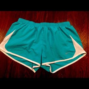 Women’s Nike Teal running shorts
